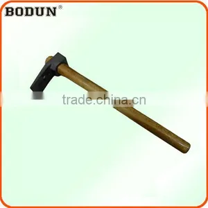 H4001 Adz With Wooden Handle thumbnail-1
