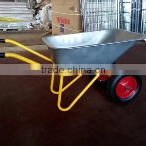 Pneumatic Wheel Power Metal Wheel Barrow thumbnail-1