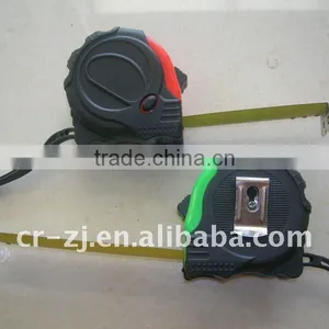2011 HOT SALE 5m/25mm & 3stops&With Magnetic Hook&Rubber Cover Tape Measure/measuring Tape CRXH-01 thumbnail-1