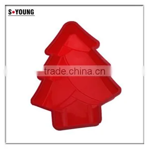 10107 Christmas Tree Shaped Silicone Chocolate Mould and Mold thumbnail-3