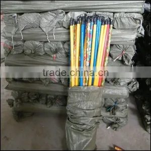 Made in Pvc Coated Wooden Handle Broom With Low Price thumbnail-1