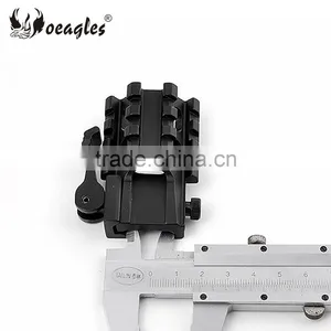 Oeagles Y0037D QD Tri Sides Exntend Picatinny Rail With 21mm Rail Weaver Hunting Accessories Gun Scope/ Flashlight Mounts thumbnail-5