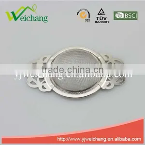 WCA292 Tea Strainer Steeper Infuser Extra-fine Mesh With Tray Flower Shape Best for Infusing thumbnail-3