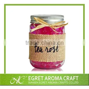 ECO Friendly Home Air Fresh Glass Mason Jar for Wholesale Crystal Beads thumbnail-4