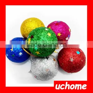UCHOME 2016 New Design Promotional Trees Gifts Decorative Plastic Christmas Ball thumbnail-1