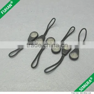 China Supplier Sportswear Silicon Rubber Zipper Pullers Wholesale thumbnail-1