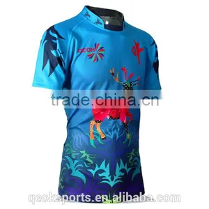 Cervus Nippon Temminck Custom Design Rugby Football Jersey thumbnail-2