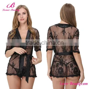 Custom Bulk Teen Girls Sexy Women See Through Lingerie thumbnail-1