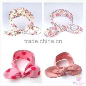 2017 Easter Baby Rabbit Ear Hairband Girls Headband thumbnail-6