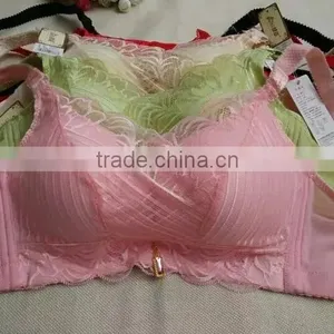 GZY Garment Stock Lots Wholesale Price Hot Selling Lace Bra Manufacturer New Design Cheap thumbnail-5