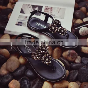 HFRW188 2017 Summer Hot Sale Custom Flat Sandals for Ladies Pictures thumbnail-3