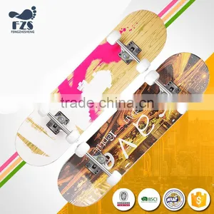 HSJ243 One Piece on Sale Double Plate Skateboard Four Wheels Evolve Skateboard thumbnail-2