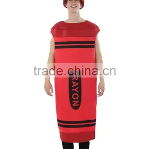 Adult Men's Red Crayon Costume thumbnail-1
