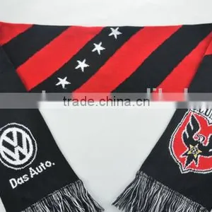 Knit Scarf,word Cup Scarf thumbnail-2