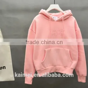 CVC (65/35) Wholesale Factory Produced Costumed Hot-selling High Quality Wholesale Hooded Sweatshirt thumbnail-3