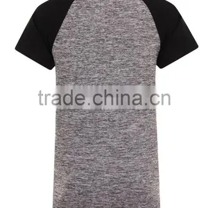 Tri Blend Fitness t Shirts for Men, Custom Gym T-shirt, High Quality Slub Slim Fit t Shirt thumbnail-4