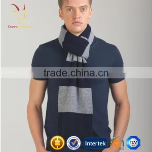 Plaid Wool Cashmere Scarf Men Sale thumbnail-1