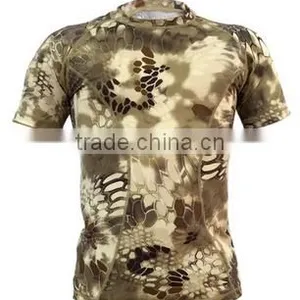 Sport Tights Fitness Slim Fit T-Shirts Fast Drying Clothing Gym Short-Sleeve T-Shirt Dry Fit Shirts thumbnail-1