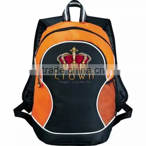 Boomerang Backpack - Has Front Zippered Pocket With Interior Organization, Padded Shoulder Straps and Comes With Your Logo thumbnail-3