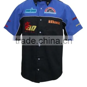 Turn-down Collar Shirt ActivityTeam Shirt Embroider Logo Shirt thumbnail-2