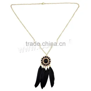 Zinc Alloy Sweater Chain Necklace Western Necklace thumbnail-2
