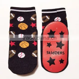 Cartoon Tube Baby Floor Shoes Newborn Anti Slip Kids Rubber Soles Baby Socks thumbnail-3