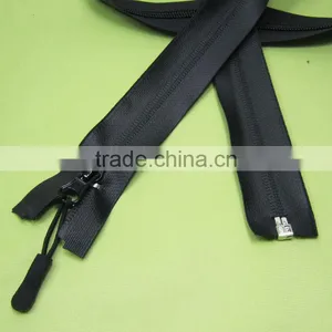 Low Price Fancy Nylon Reverse Reflective Tape Zipper With Reversible Slider thumbnail-4