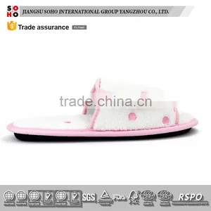 2017 Cheap Hotel Slipper Velvet Wholesale Home Use Guest Hotel Slipper thumbnail-2