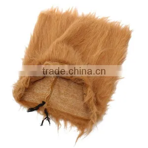 2016 New High Quality Hot Sale Cool Large Pet Costume Mane Wig For Pet Dog Halloween Clothes Fancy Festival Dress up New thumbnail-5