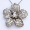 S925 Necklace, CZ Necklace, Rhodium Plated Necklace thumbnail-2