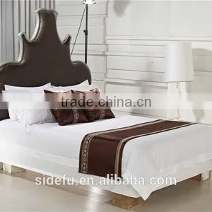 China Manufactural Cheap White 100% Cotton Bed Sheets thumbnail-3