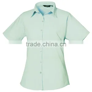 Cotton and Polyester New Women Work Shirts and Blouse thumbnail-5
