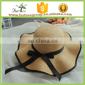 Wholesale Fashion Summer Women Panama Beach Hat thumbnail-4