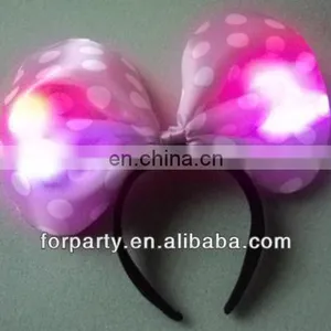 LHW-092 LED Flashing Bowknot Headband thumbnail-1
