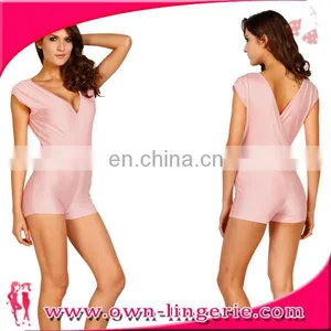Hot Sale Many Color Sexy Sleeveless Vest Jumpsuit Summer Jumpsuit Fashion Short Dress thumbnail-1