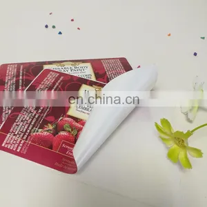 Professional Custom Printing Strawberry Labels Custom PE Fruit Waterproof Sticker for Friut Package thumbnail-3