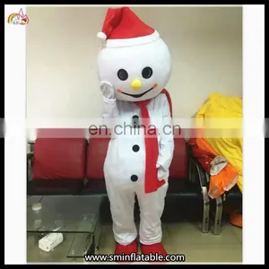 Merry Christmas Snowman Costumes Christmas Outfit Wearing For Adult thumbnail-1