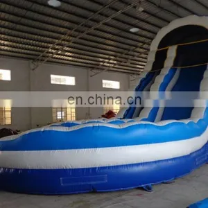 Curve Inflatable Water Slide With Pool thumbnail-3