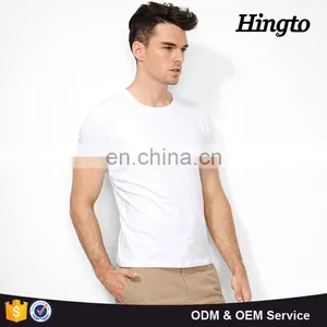 Custom Design Men Cotton Blank White t Shirts thumbnail-1
