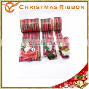 MIT Nice Quality Christmas Lace For Customize Bows thumbnail-2