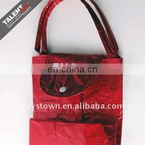 Custom Glossy Lamination Non-woven Cloth Shopping Bag With Company Logo thumbnail-4