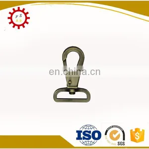 Small Bronze Sliver Metal Snap Hooks Purse Clasps and D-Ring Buckles For Making Bag ,1cm(D Ring Inner Diameter) thumbnail-1
