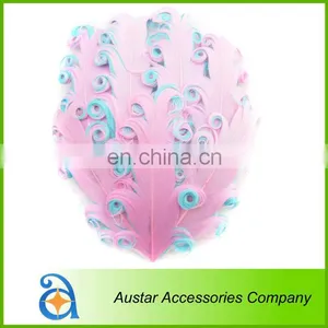 Various Colors Curled Goose Feather Pads For Hairband,Nagoire Feather Pads for Baby DIY Headband thumbnail-4