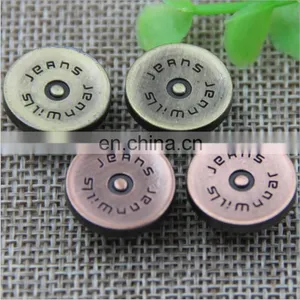 China Supplier Custom Metal Jean Button thumbnail-3