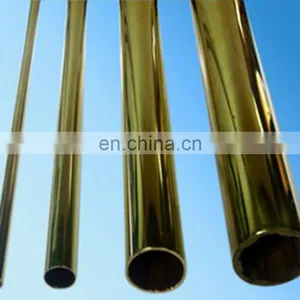 ASTM Brass Price 70/30 Brass Pipe / CuZn37 CuZn40 Brass Tube thumbnail-3