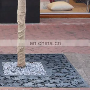 Square Corten Tree Grids/grille thumbnail-6