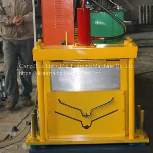 Roof Ridge Cap Tile Roll Forming Machine With Two Profie Equipment thumbnail-3