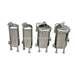 Liquid Single Bag Filter Housing Micro Filtration Machine for Coconut Water for Water Treatment thumbnail-1