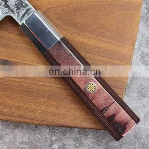 Octagon Top Grade Damascus Chef Knife thumbnail-2