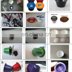 Automatic Multi-purpose K Cup Coffee Capsules Filling And Sealing Machine thumbnail-5